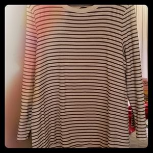 An Old Navy Long Sleeved Striped Shirt